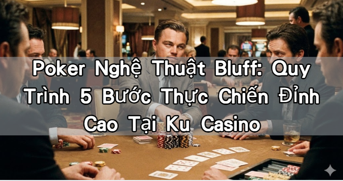 Poker Nghệ Thuật Bluff: Quy Trình 5 Bước Thực Chiến Đỉnh Cao Tại Ku Casino
