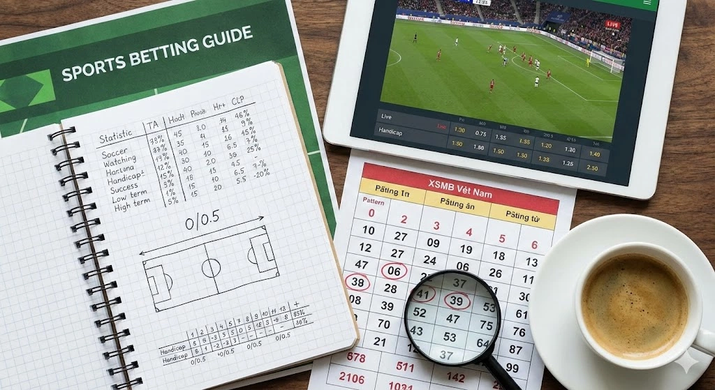 Cẩm Nang Toàn Thư Về Kèo 0/0.5 Và Chiến Thuật Soi Cầu XSMB Chuẩn Xác Tại Kubet